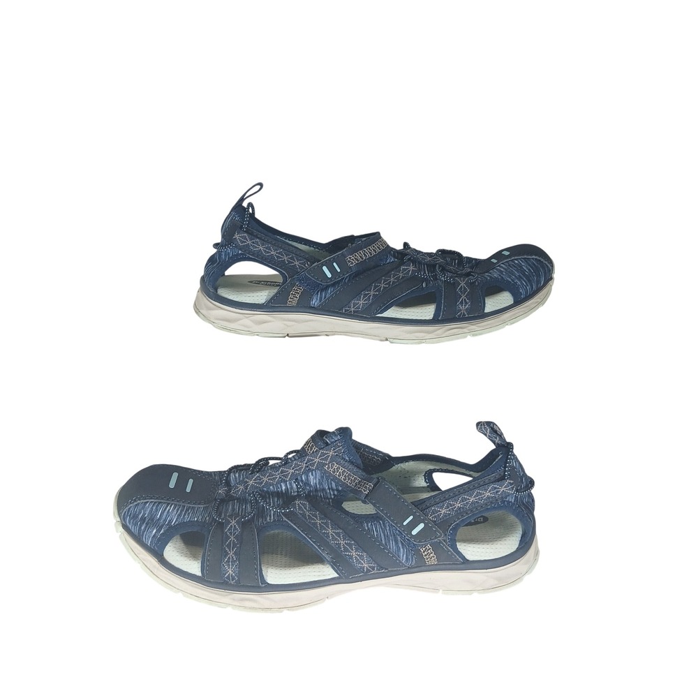 Dr. Scholl's Archie Sandal 8M Navy Blue Fisherman Memory Foam Gorpcore Sporty